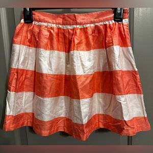 Forever 21 Waist Size 26 Striped Cotton Skirt